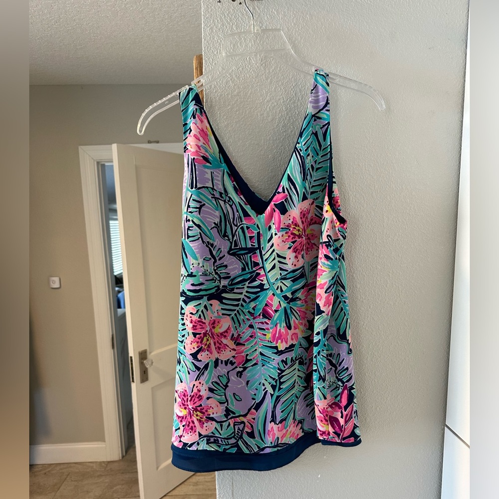 Reversible Lily Pulitzer tank top.